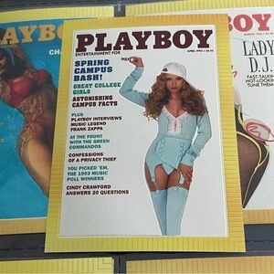 90s Vintage Playboy Chromium Cover Card Trading Collectors 1995 #95